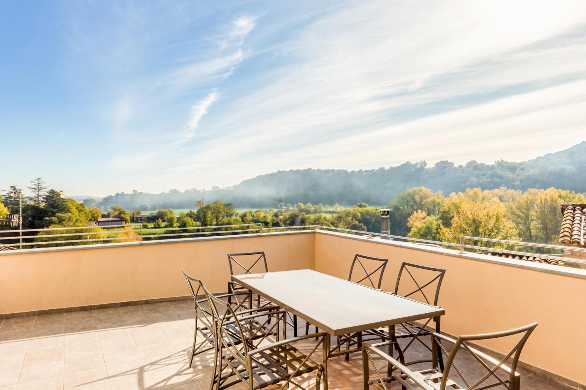 Can Cintet 3 Apartamento Con Terraza En Besalú المظهر الخارجي الصورة