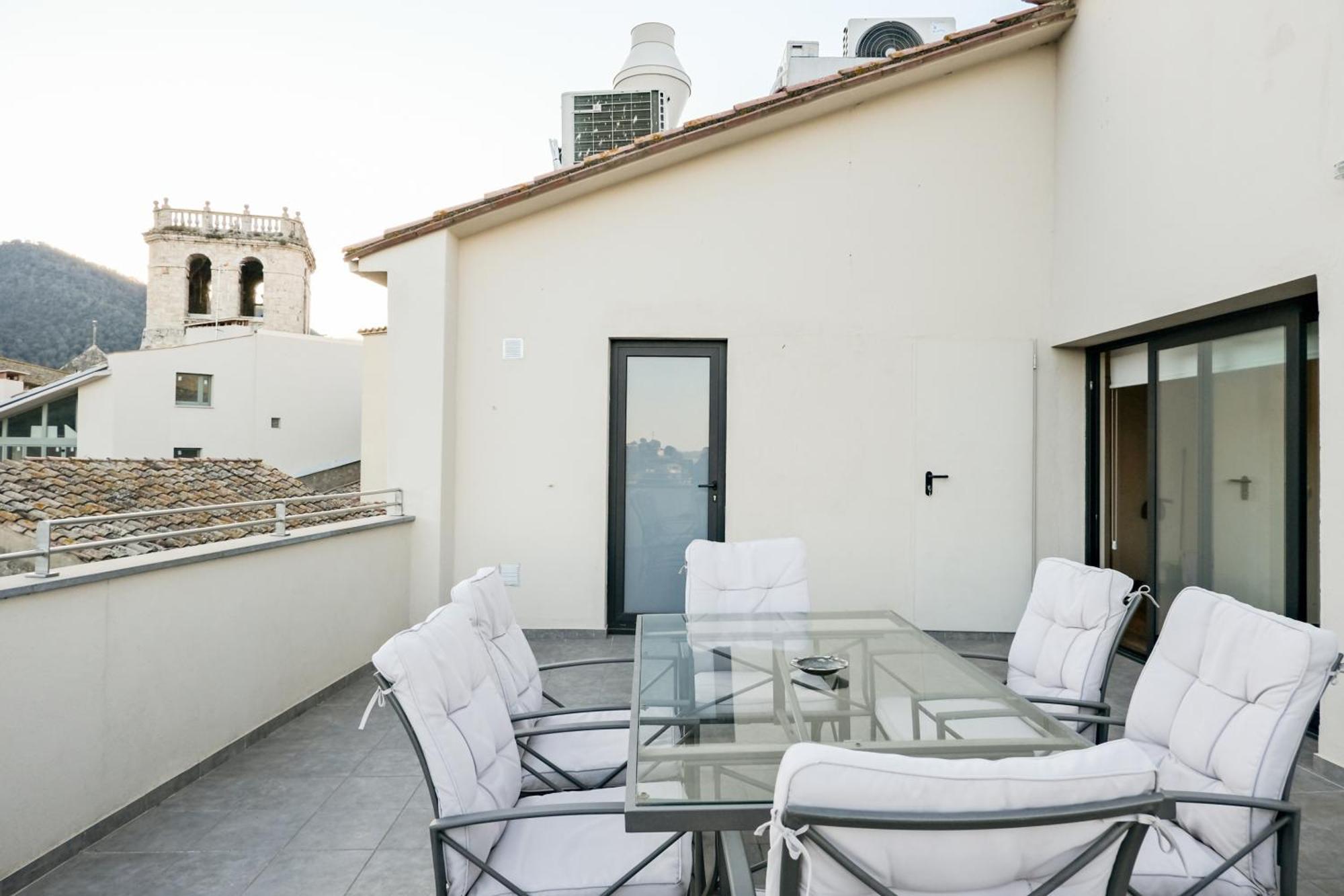Can Cintet 3 Apartamento Con Terraza En Besalú المظهر الخارجي الصورة