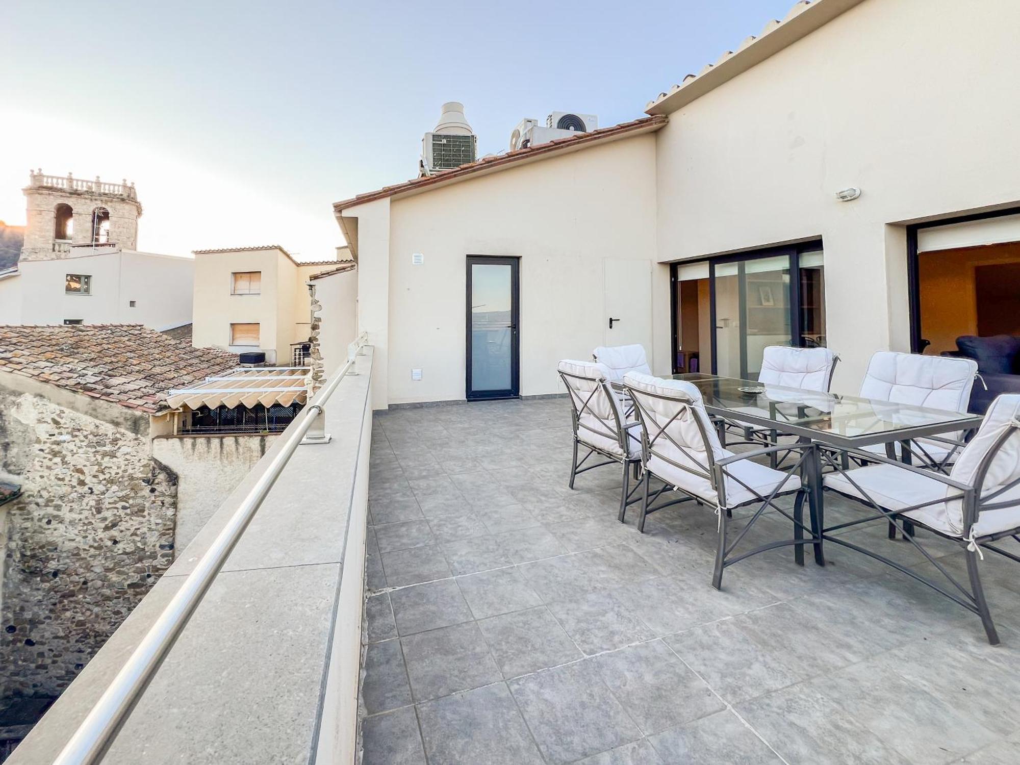 Can Cintet 3 Apartamento Con Terraza En Besalú المظهر الخارجي الصورة