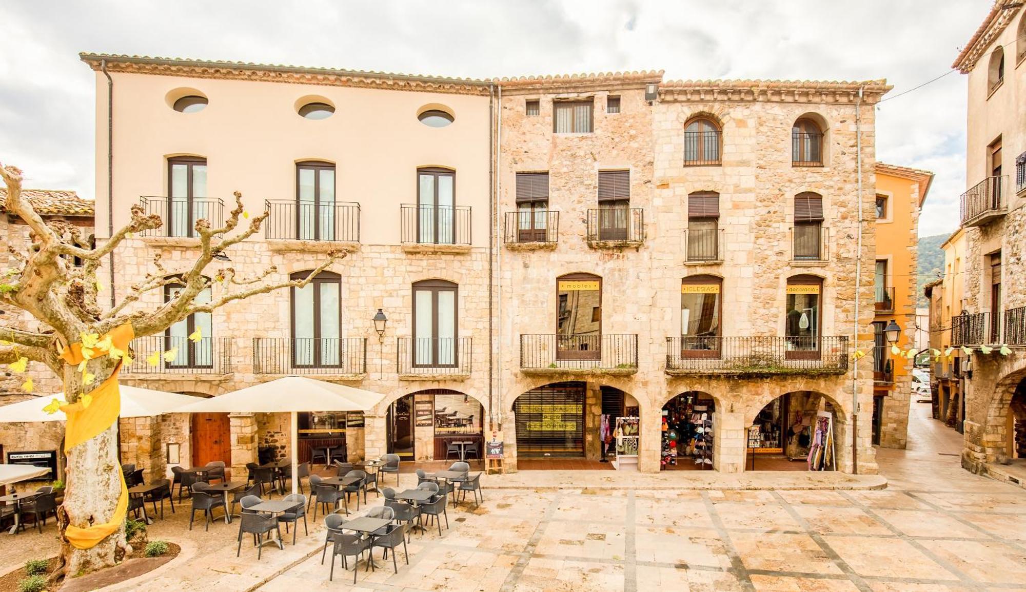 Can Cintet 3 Apartamento Con Terraza En Besalú المظهر الخارجي الصورة